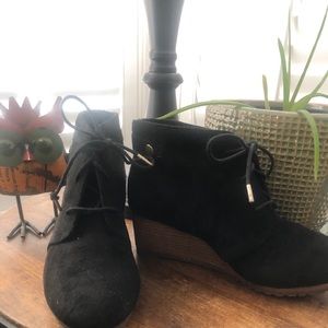 Dr Scholls Bootie Wedges